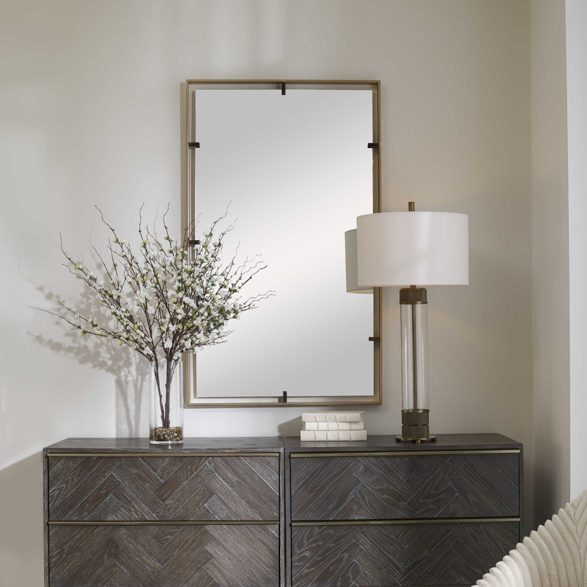 EGON MIRROR, GOLD