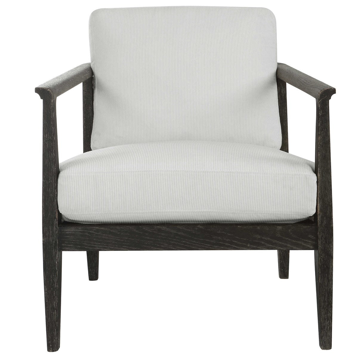 BRUNEI ACCENT CHAIR, WHITE