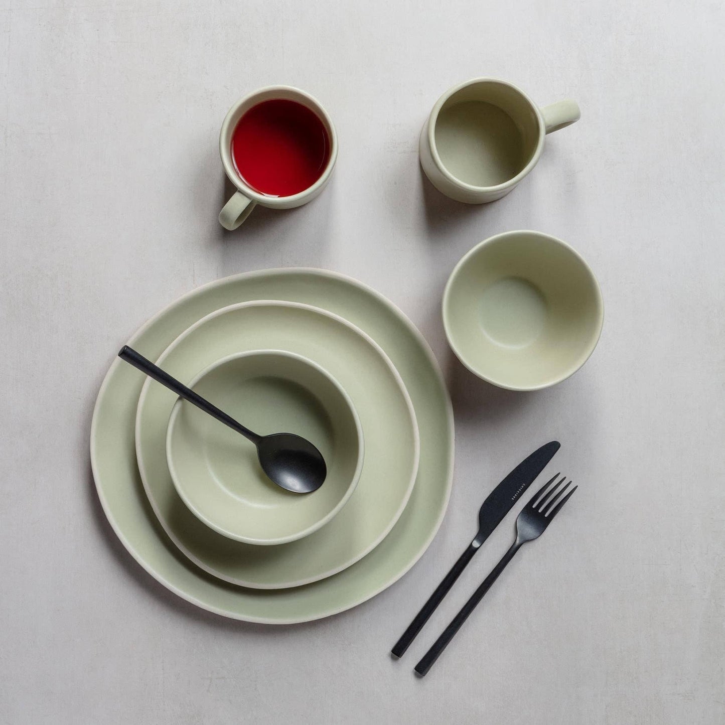 Organics Side Plate - Olive Shore