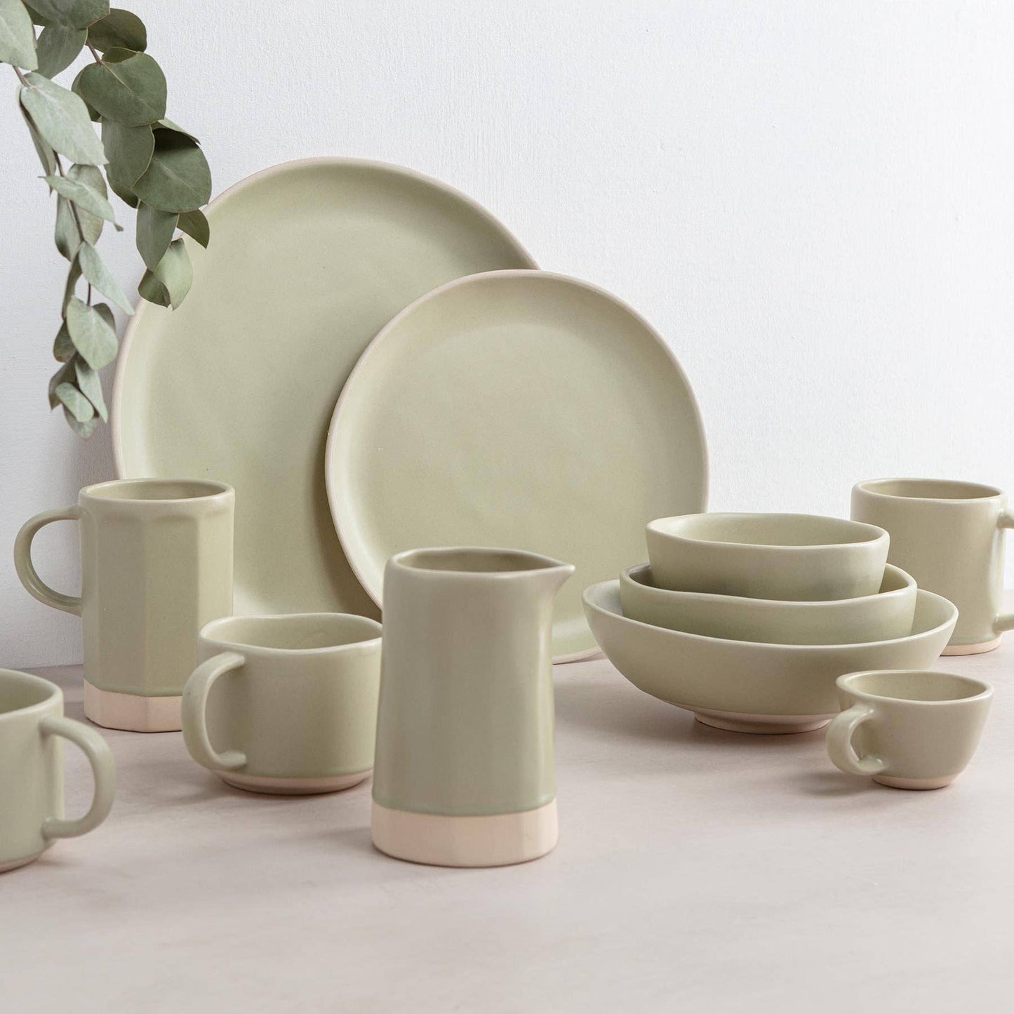 Organics Side Plate - Olive Shore