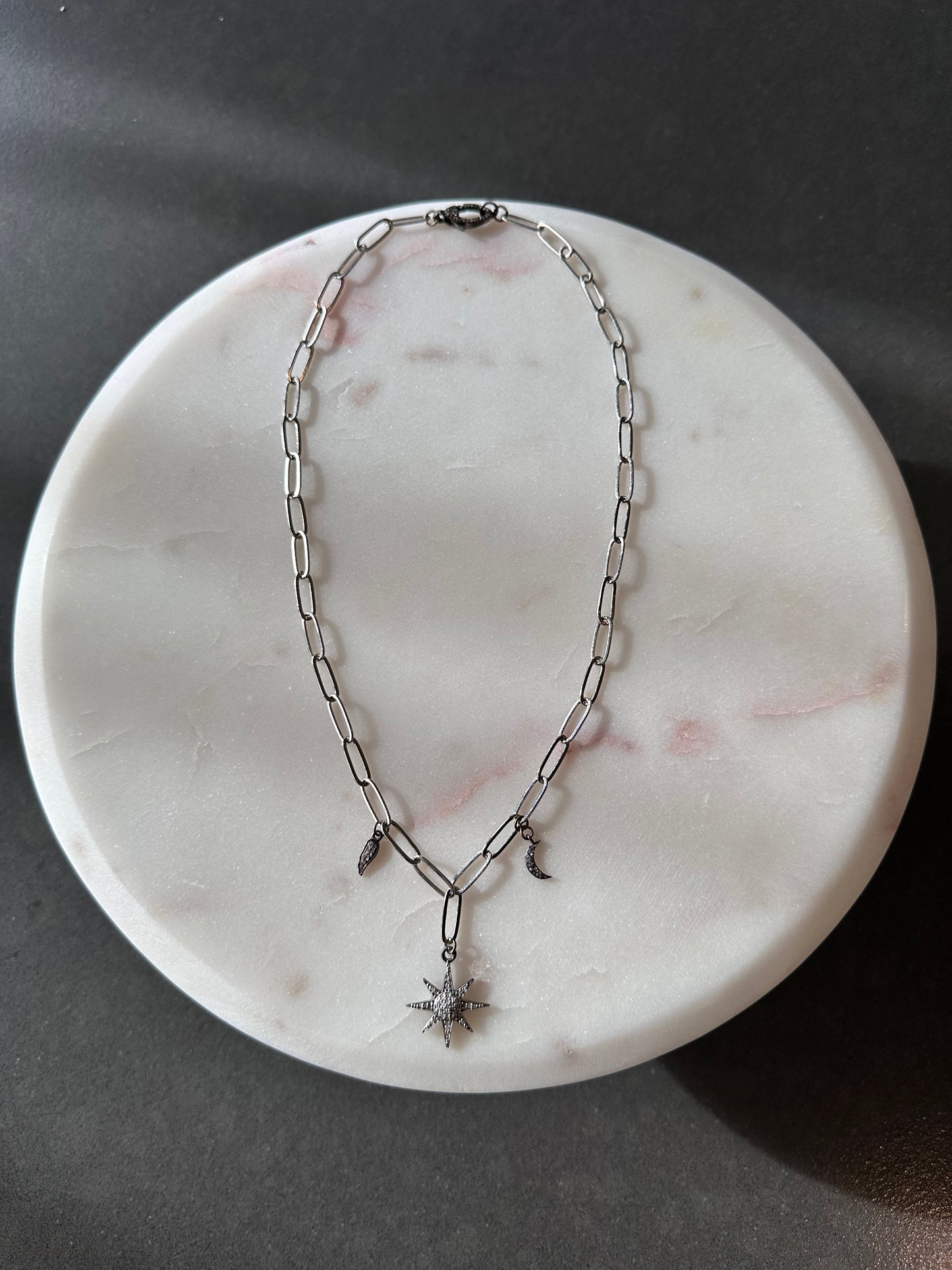 Divine Drip Jewelry - Star/Feather/Moon