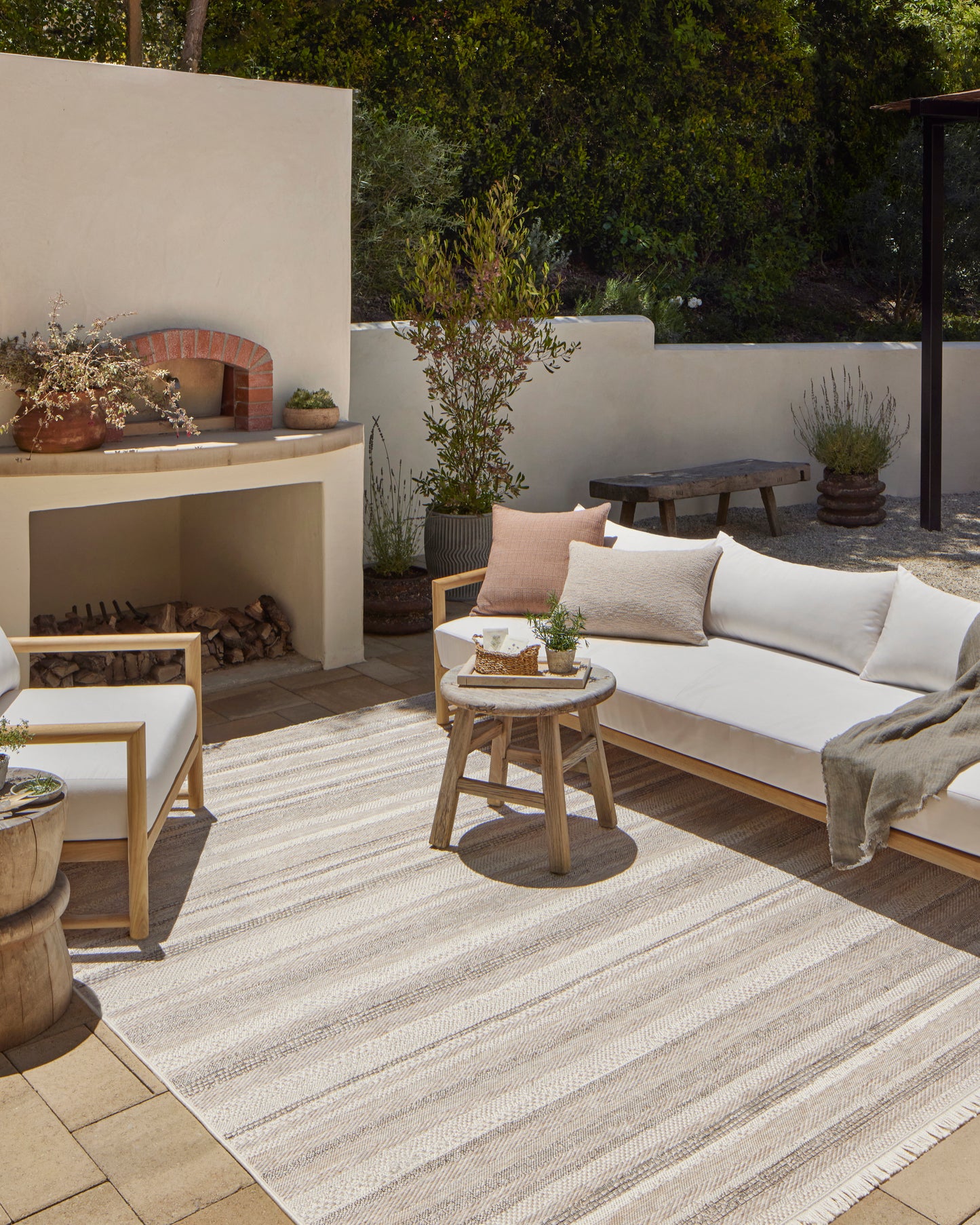 Malibu Rug - Ivory/Dove