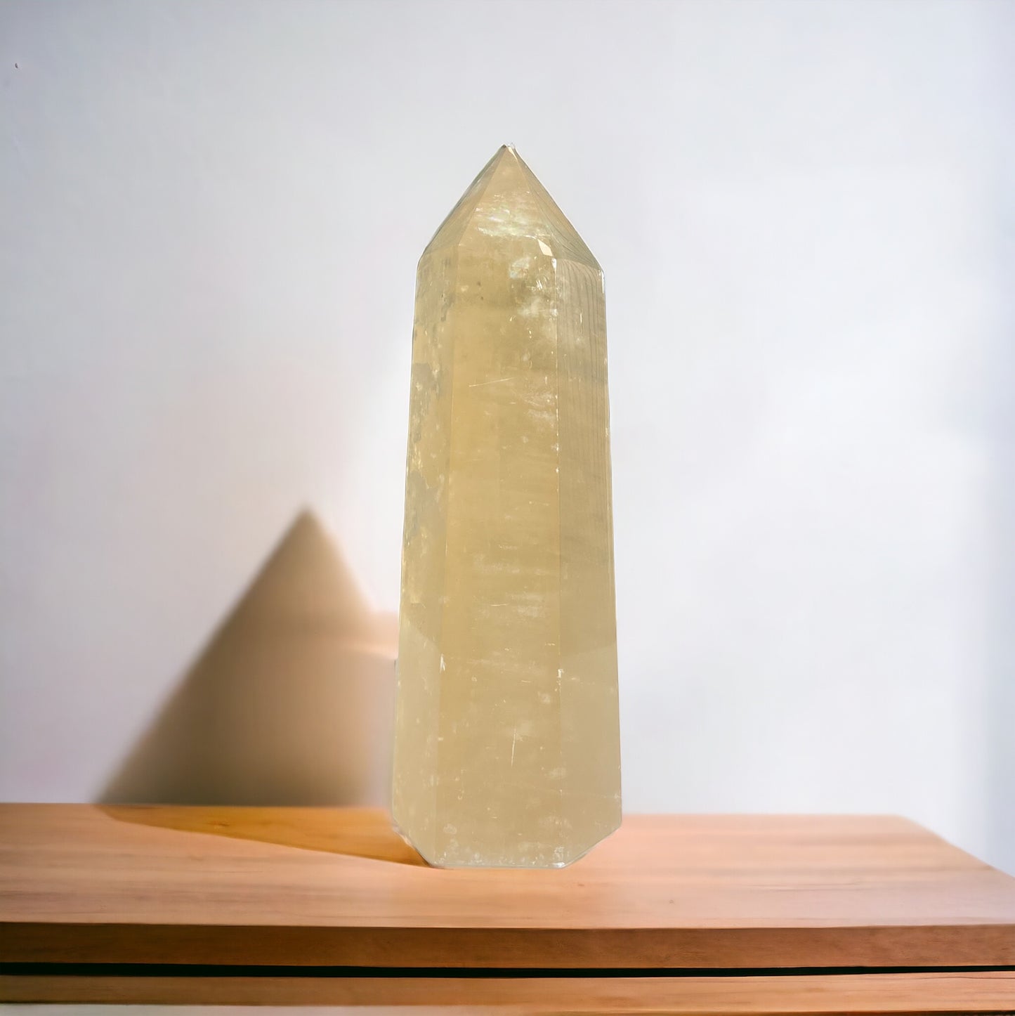 Honey Calcite Tower