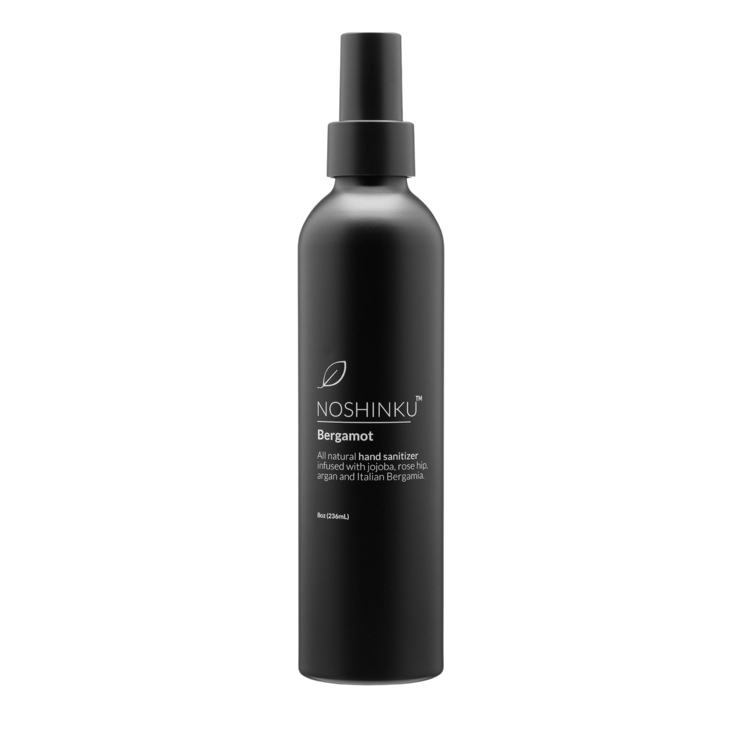 ORGANIC BERGAMOT ALUMINUM TABLETOP NOURISHING HAND SANITIZER