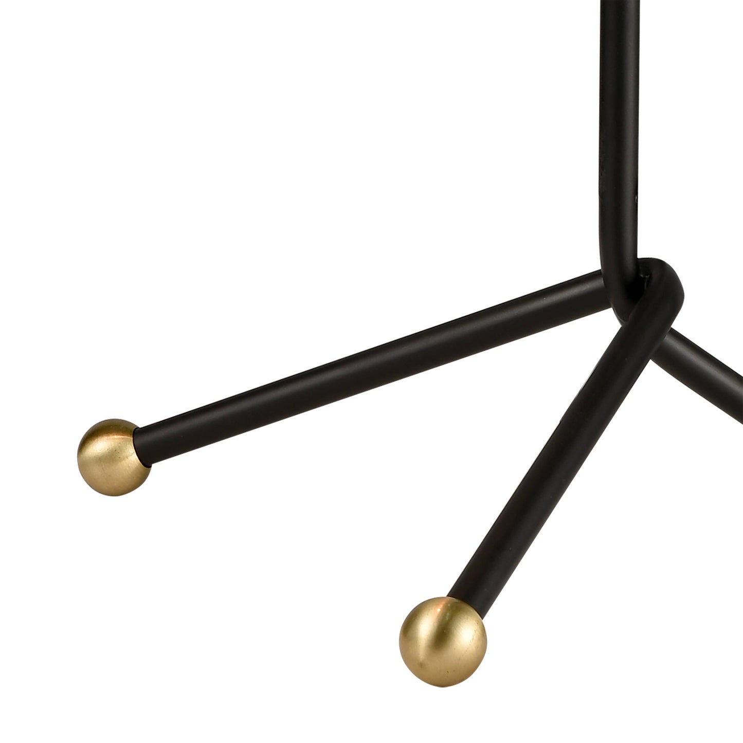 Pine Plains Tbl Lamp: Metal / Black, Antique Brass