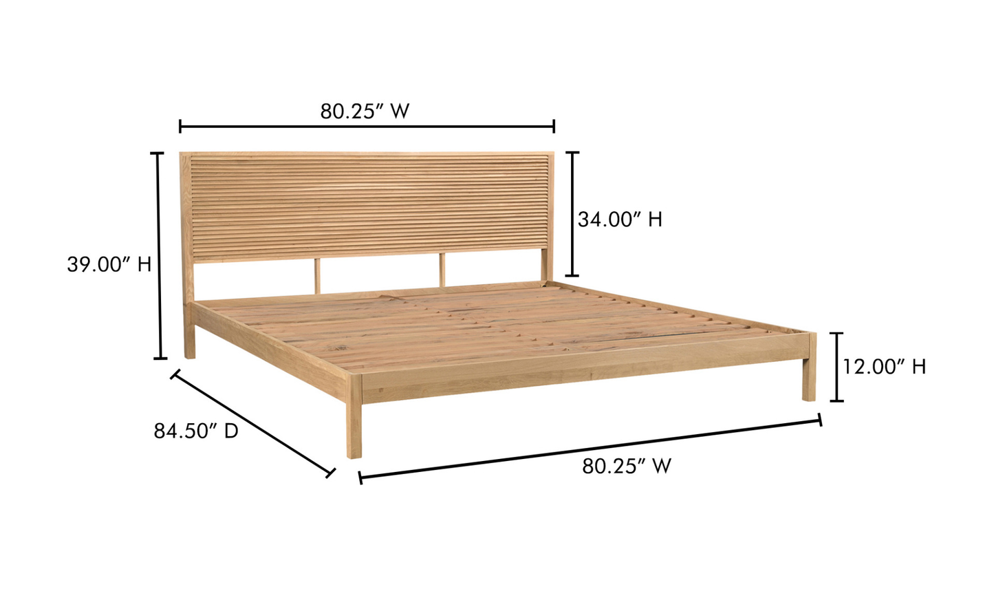 Teeda Bed - Natural