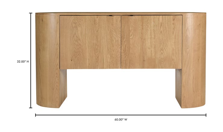 THEO 2 DOOR SIDEBOARD SMALL