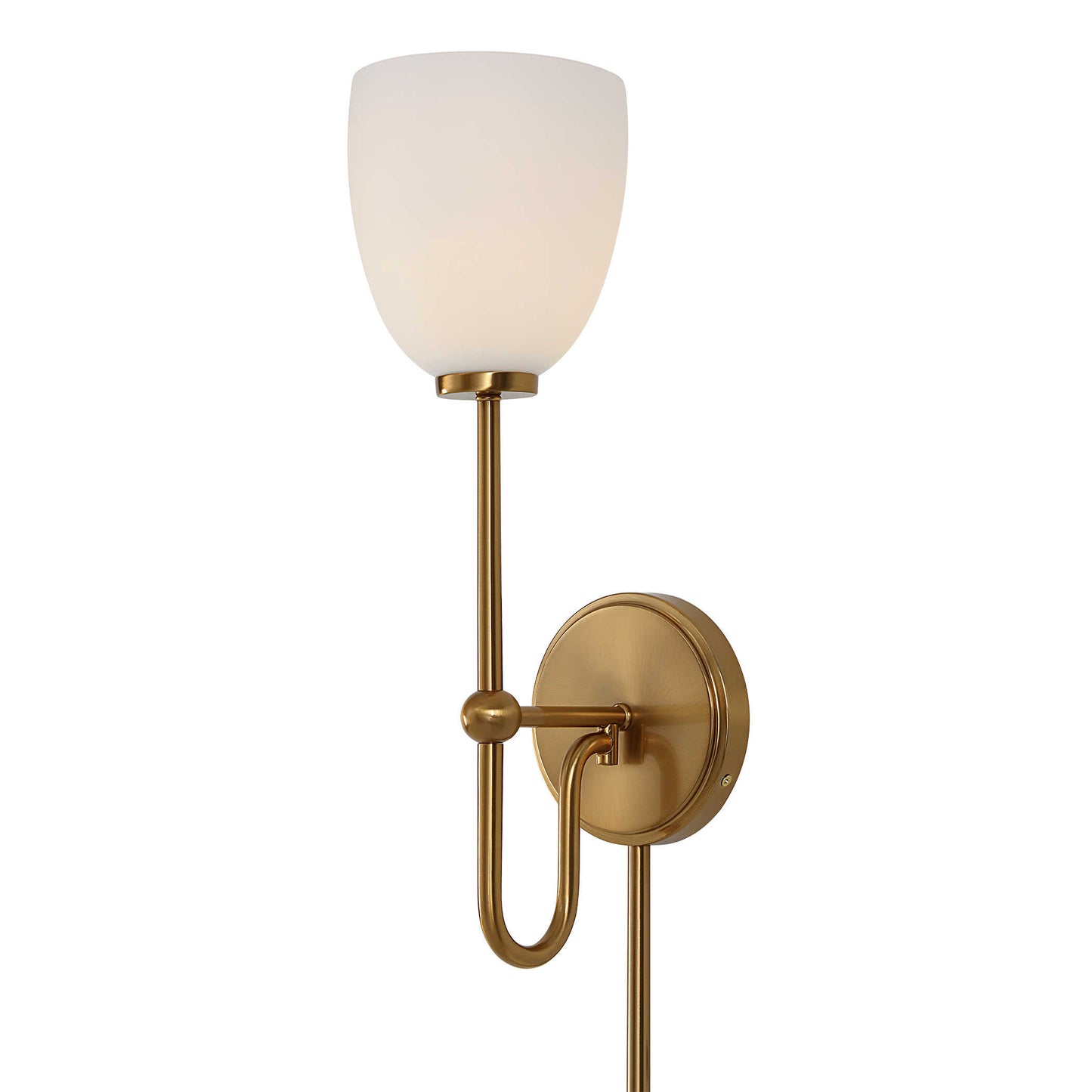 Trophy 1-Lt Plug-In Sconce