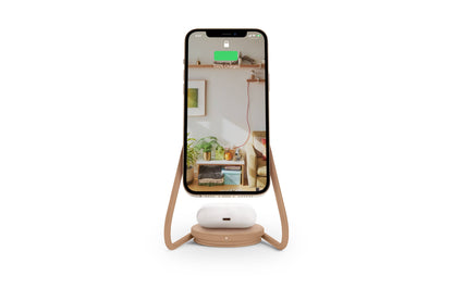 MAG:2 - Essentials Linen Wireless Charger Stand (Magnetic)