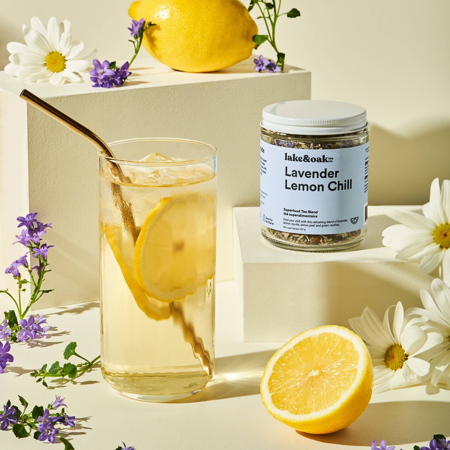 Lavender Lemon Chill - Superfood Tea Blend