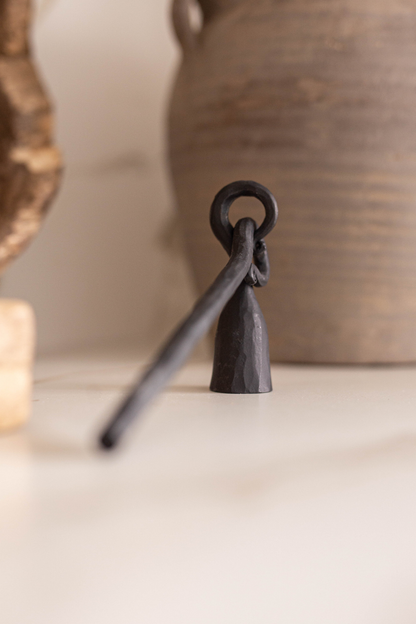 Candle Snuffer Black Iron