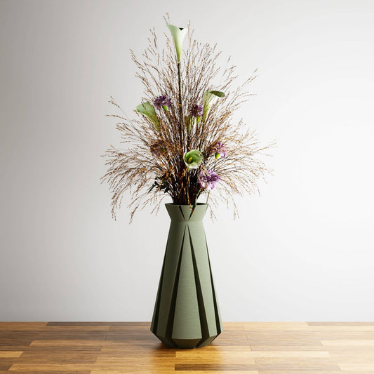 Pathways Vase - Forest Green